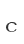 c
