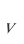 v