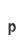 p