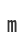 m