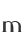 m