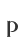 p