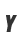 Y