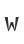 W