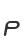 P