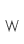 w