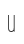 U