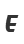 E
