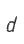 d