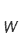 w