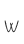 W