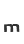 m