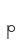 p