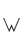 W