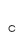 c