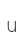 u