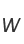 W