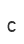 c