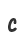 c