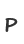 P