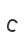 c