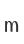 m