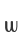 w