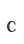 c