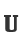 U