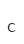 c