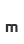 m
