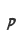 p