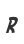 R