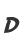 D