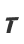 T