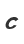 c