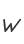 W