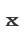X