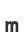 m