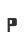 P