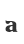 a