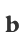 b