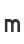 m