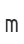 m