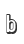 b