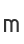 m