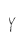 Y