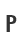 P