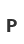 p