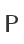 P